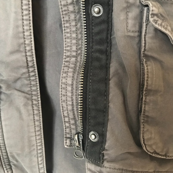 LUCKY BRAND Gray Utility Jacket Size Small - Picture 11 of 11